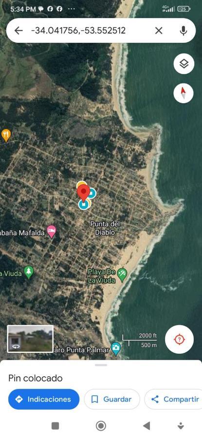 Hotel La Cueva Del Diablo Punta Del Diablo Esterno foto